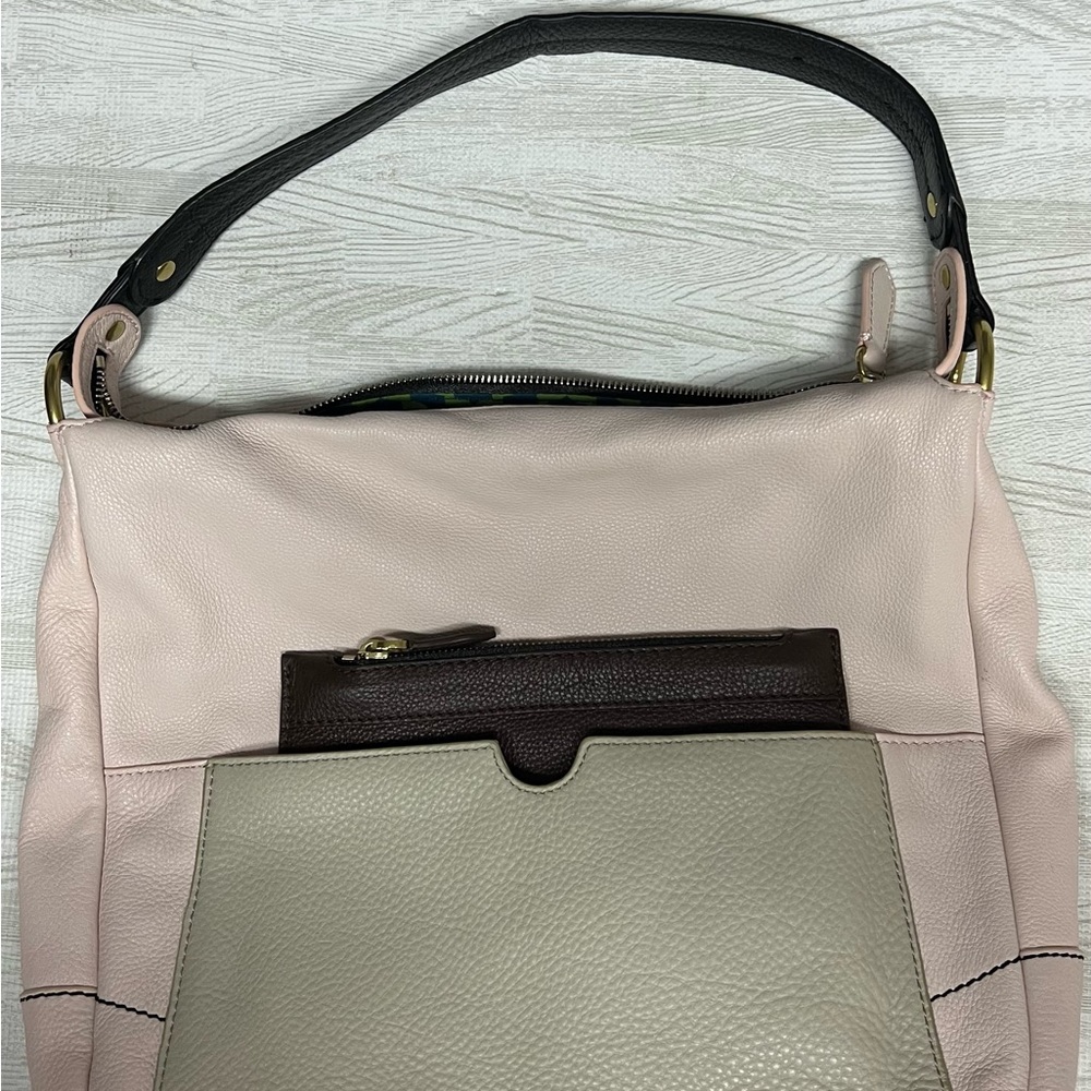 orYANY Adele Hobo Bag Pink/Lt Grey